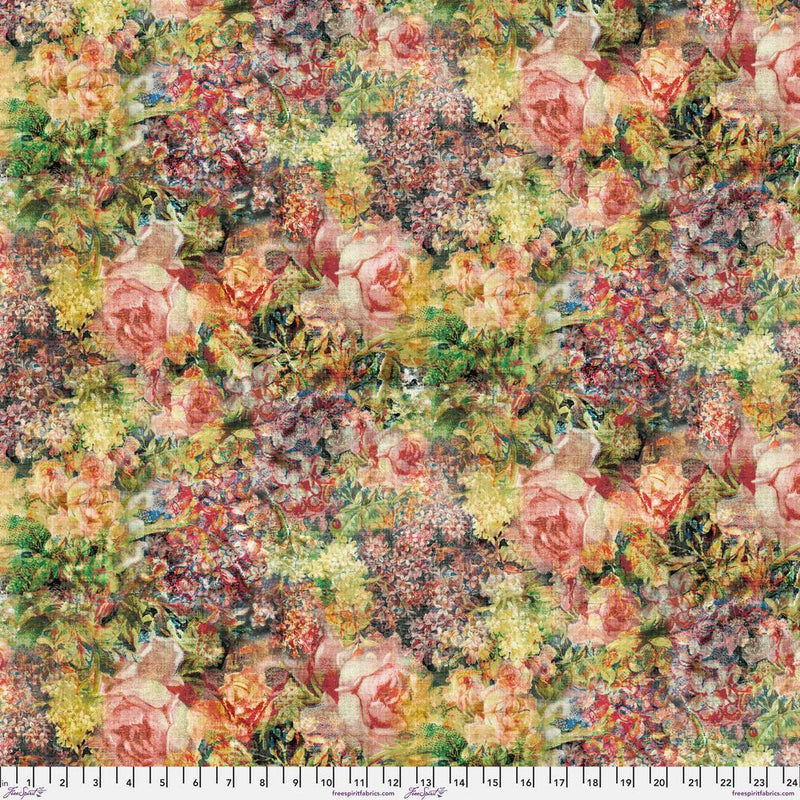 Tim Holtz- Electric Elements- Bouquet PWTH014.MULTI- Half Yard