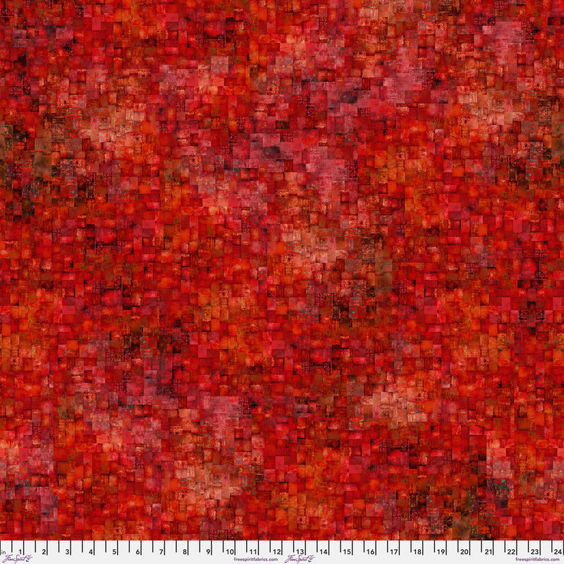 PRE-Order-Tim Holtz- Electric Elements- Fragments PWTH338.MAGNIFICENT- Half Yard- April 2027