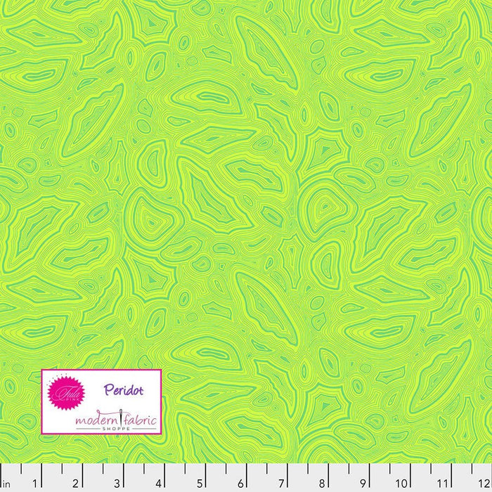 Tula Pink- True Colors Mineral- PWTP148.PERIDOT- Half Yard