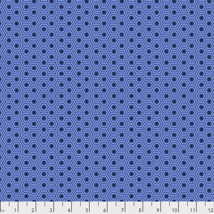 Tula Pink- True Colors Hexy- PWTP150.DEEPSEA- Half Yard