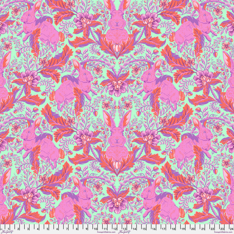 Tula Pink Full Moon Forest II- Hoppy Go Lucky PWTP246.BLOSSOM- Half Yard- April 2025