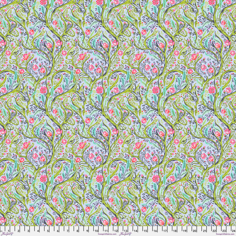 Tula Pink Full Moon Forest II- Branch Manager PWTP247.STARLIGHT- Half Yard- April 2025