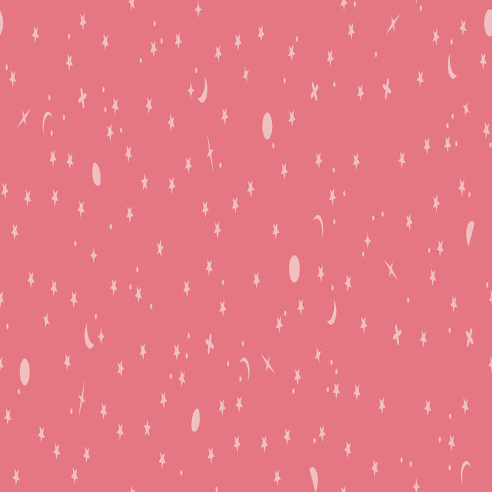 Tula Pink True Colors 2025- Space Sprinkles PWTP254.SUNBURN- Half Yard- April 2025