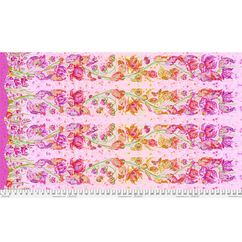 PRE-Order Tula Pink- Down to Earth- Glow Up  PWTP292.AFTERGLOW- Half Yard- March 2027