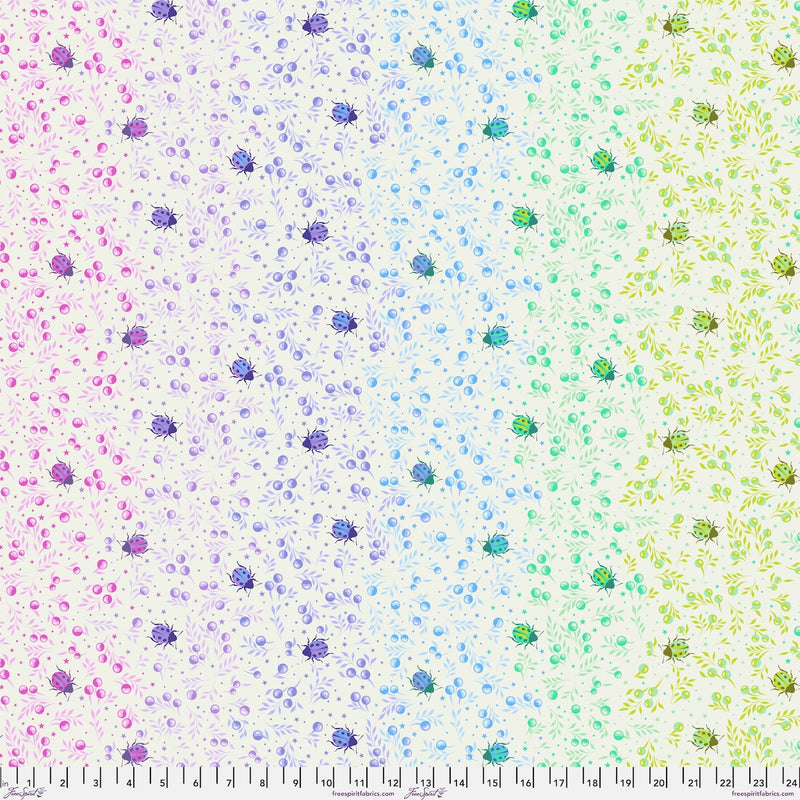 PRE-Order Tula Pink- Down to Earth- Spot On PWTP296.DAYBREAK- Half Yard- March 2027