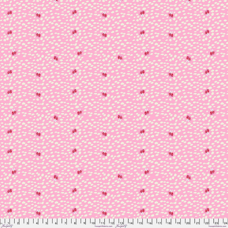 PRE-Order Tula Pink- Down to Earth- Do Re Bee PWTP297.AFTERGLOW- Half Yard- March 2027