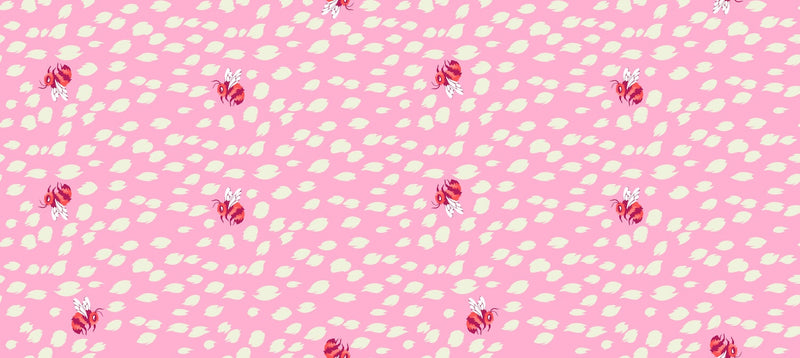 PRE-Order Tula Pink- Down to Earth- Do Re Bee PWTP297.AFTERGLOW- Half Yard- March 2027