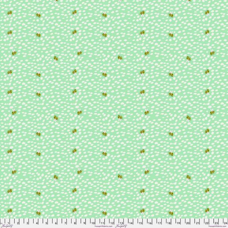 PRE-Order Tula Pink- Down to Earth- Do Re Bee PWTP297.DAYBREAK- Half Yard- March 2027