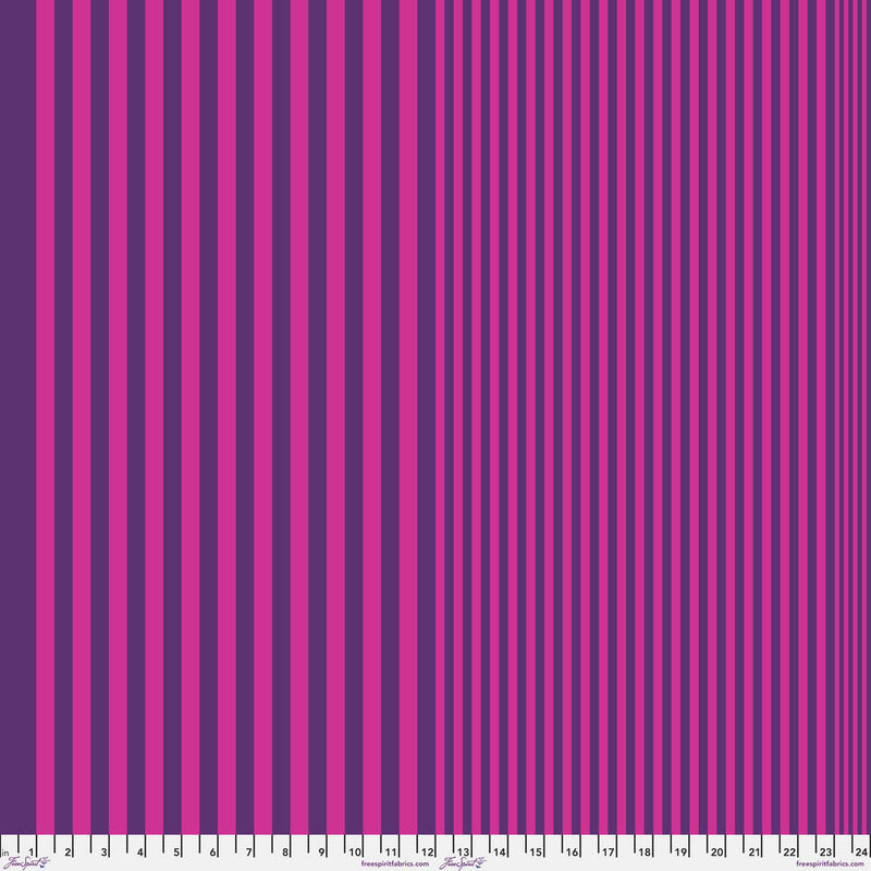 Tula Pink True Color- Sticks PWTP298.PLUMCRAZY- Half Yard- March 2027