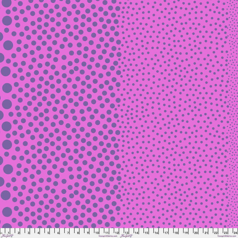 Tula Pink True Color- Stones PWTP299.GRAPECRUSH- Half Yard- March 2027