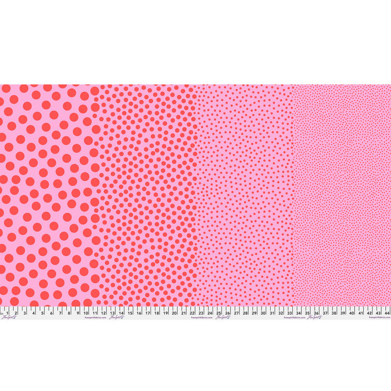 Tula Pink True Color- Stones PWTP299.WATERMELON- Half Yard- March 2027