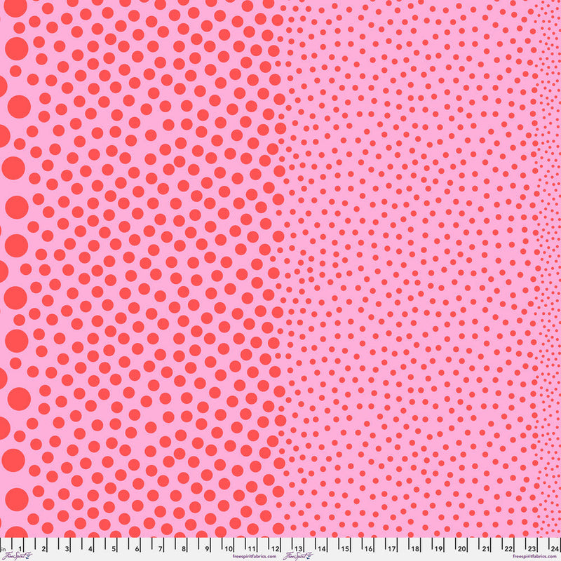 Tula Pink True Color- Stones PWTP299.WATERMELON- Half Yard- March 2027