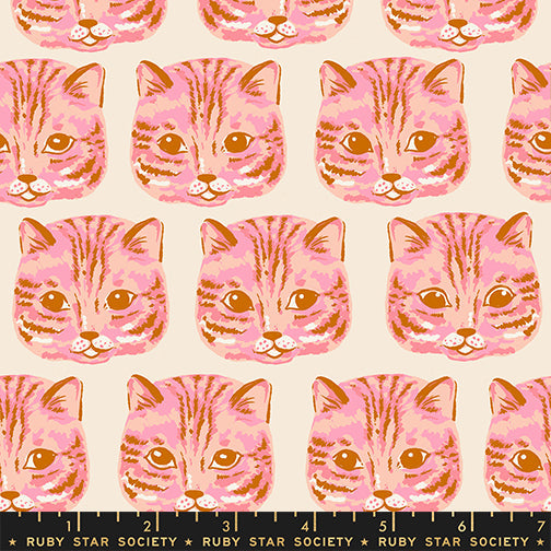 PRE-ORDER Oops All Cats by Sarah Watts- RS 2147 14 - Sorbet- Half Yard- May 2027
