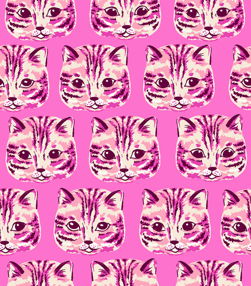 PRE-ORDER Oops All Cats by Sarah Watts- RS 2147 16 - Lipstick- Half Yard- May 2027