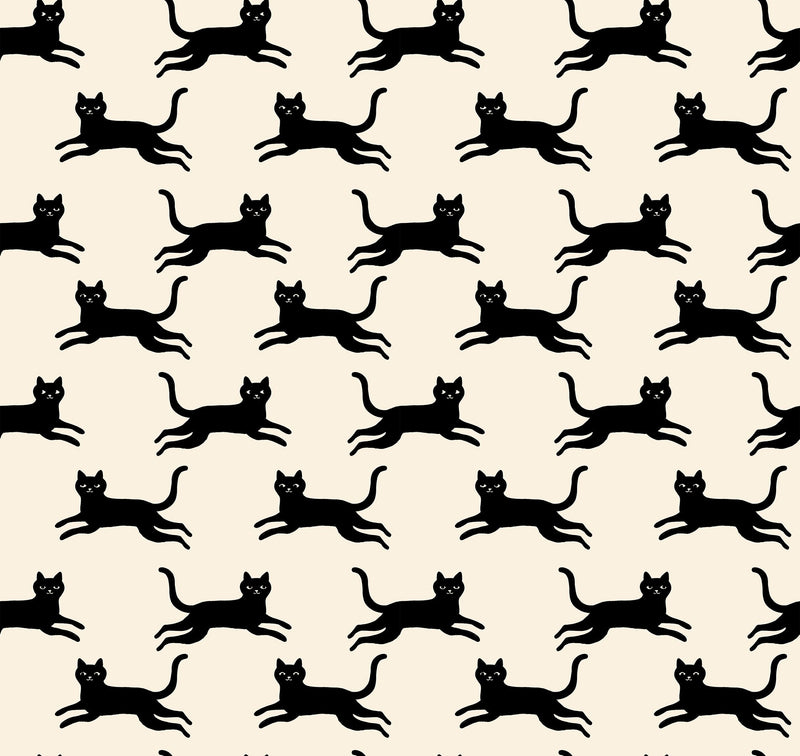 PRE-ORDER Oops All Cats by Sarah Watts- RS 2150 16 - Black- Half Yard- May 2027