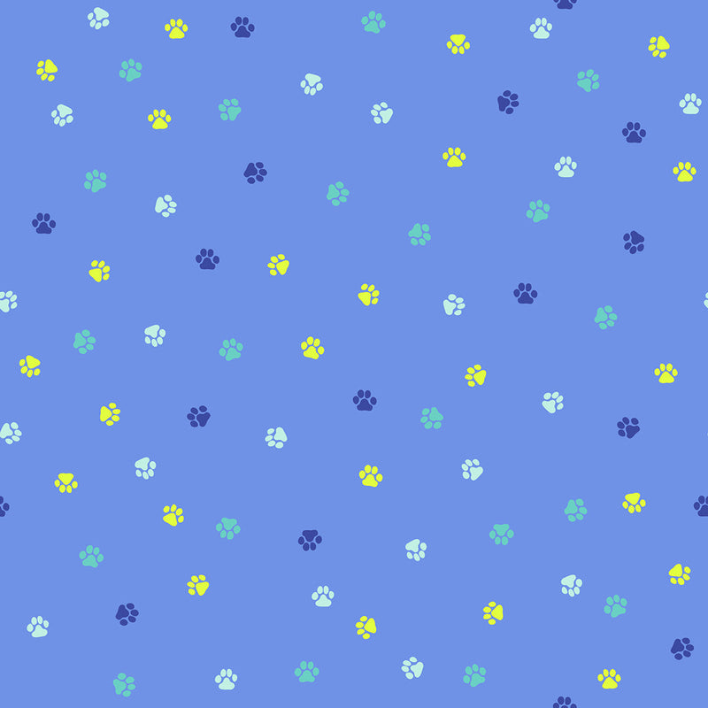 PRE-ORDER Oops All Cats by Sarah Watts- RS 2152 18 - Lindley Blue- Half Yard- May 2027