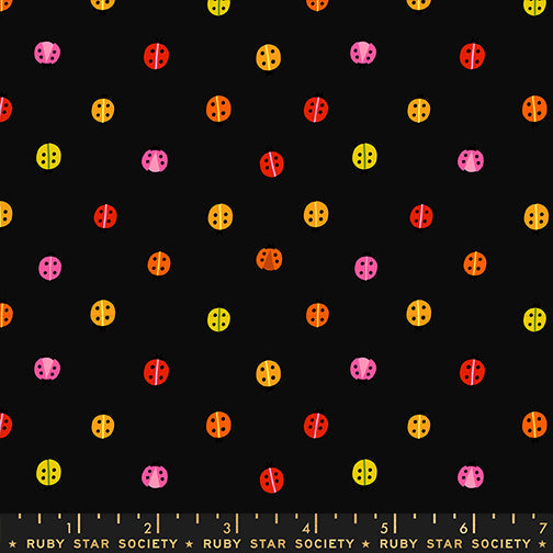 PRE-Order Daisy Days by Alexia Marcella Abegg- RS 4176 14 Black- Half Yard- April 2027