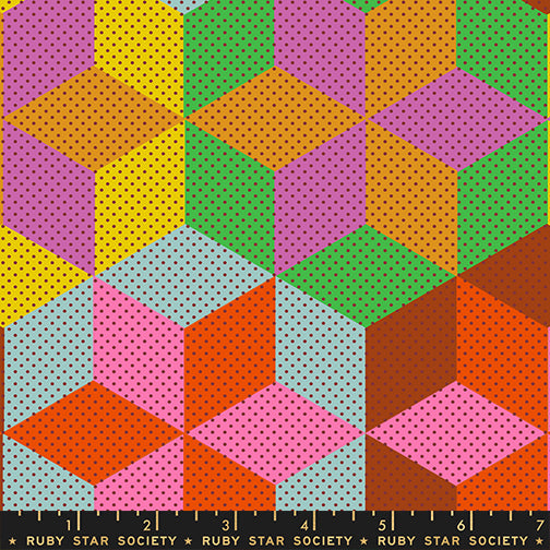 PRE-Order Daisy Days by Alexia Marcella Abegg- RS 4177 14 Pink- Half Yard- April 2027