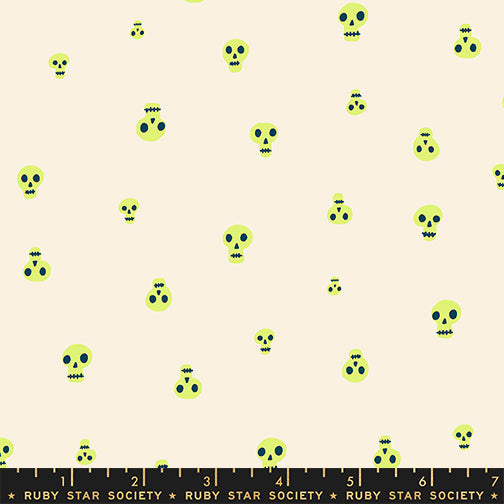 PRE-ORDER Boo Valley by Alexia Marcella Abegg- RS 4199 11 Neon Yellow - Half Yard- June 2027