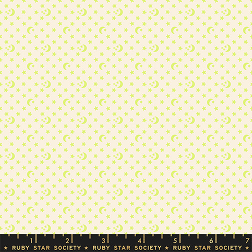 PRE-ORDER Boo Valley by Alexia Marcella Abegg- RS 4201 12 Neon Yellow - Half Yard- June 2027