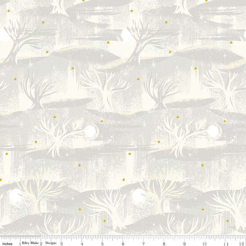 PRE-Order Carol by Jill Howarth- The End SC19054 Ivory- Half Yard- May 2027