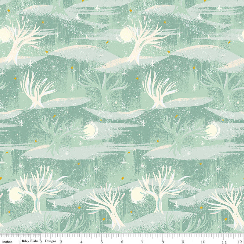 PRE-Order Carol by Jill Howarth- The End SC19054 Pistachio- Half Yard- May 2027