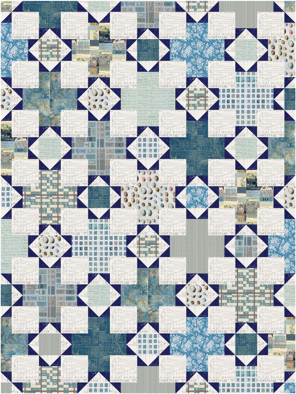 Tim Holtz- Eclectic Elements- Teal