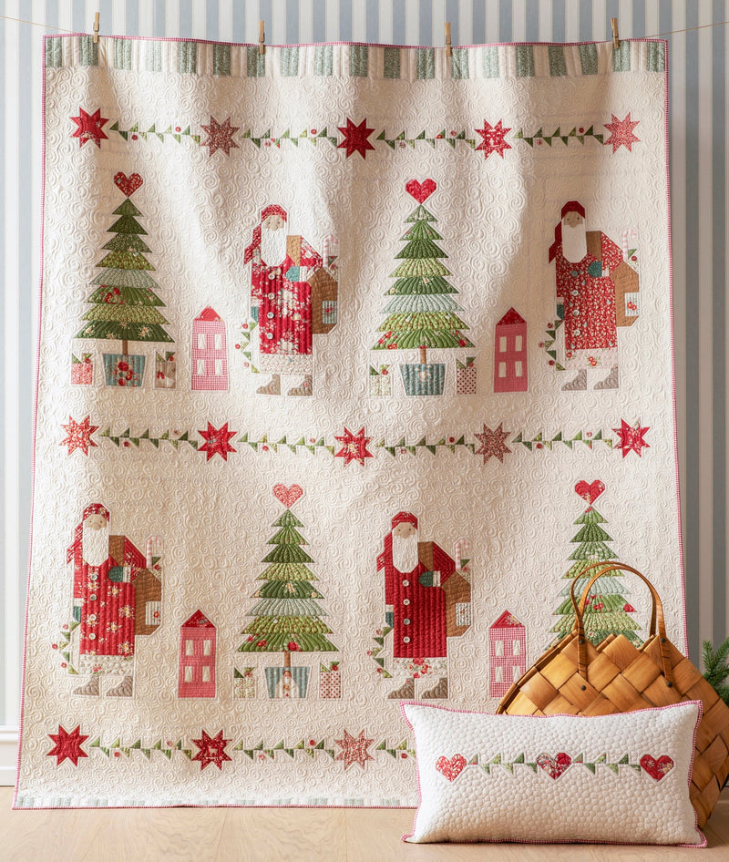 PRE-ORDER Tilda- Dear Santa Quilt Kit-Putty featuring Merry Little Christmas- July 2027