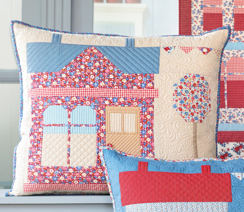 PRE-Order Tilda- Village Life Pillow Kit- House/ Tree PUTTY featuring Village Life- October 2026