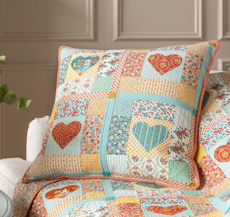 PRE-Order Tilda- Village Life Pillow Kit- Heart of Village RUST?TEAL featuring Village Life- October 2026 (Copy)