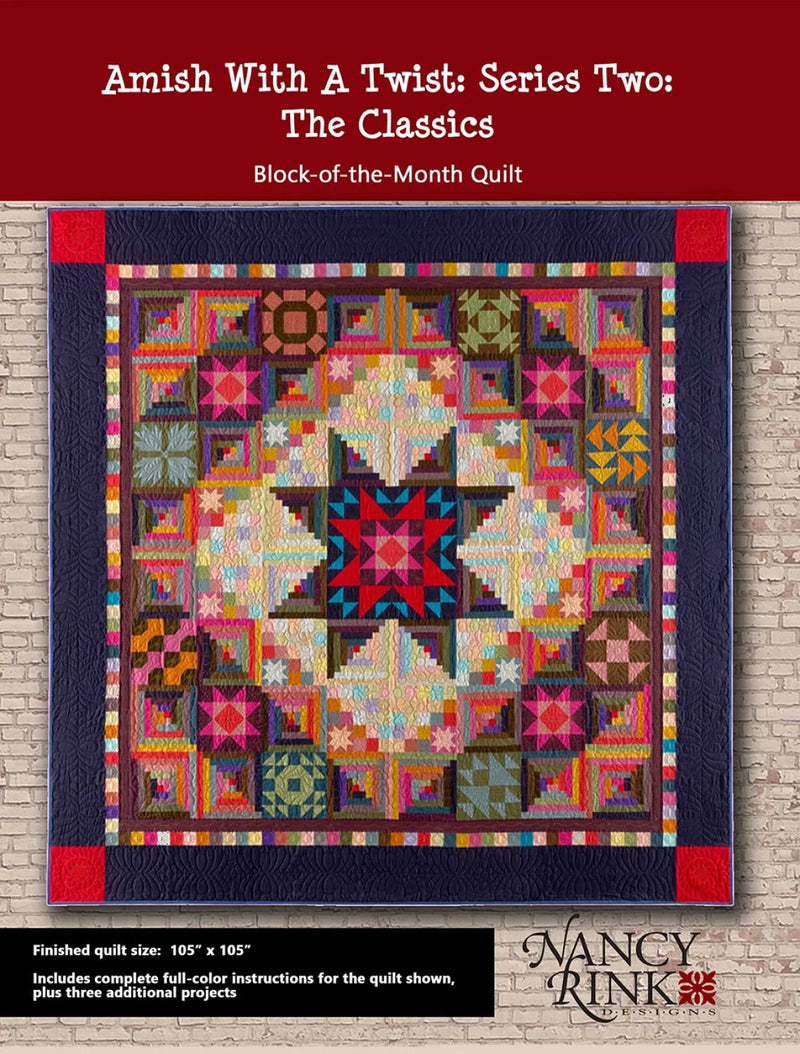 Amish With A Twist 2 Block of the Month Quilt Booklet - Modern Fabric Shoppe