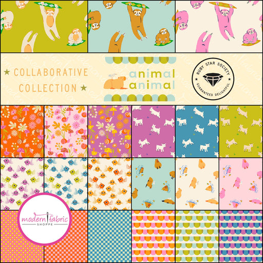 Animal Animal - Collaboration by Moda - Fat Quarter Bundle - February 2025 - Modern Fabric Shoppe