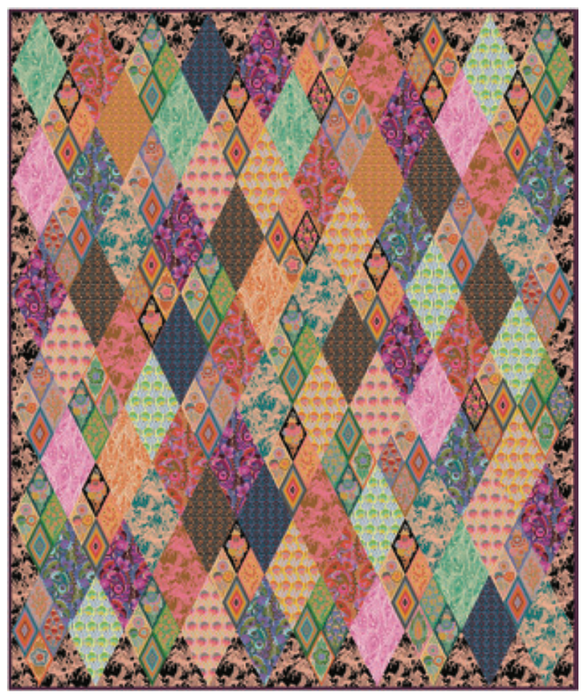 Anna Maria Textiles - Shooting Star Quilt Kit featuring Shooting Star - June 2025 - Modern Fabric Shoppe
