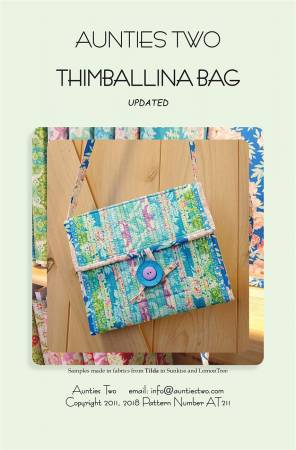 Aunties Two- Thimballina Bag Pattern - Modern Fabric Shoppe