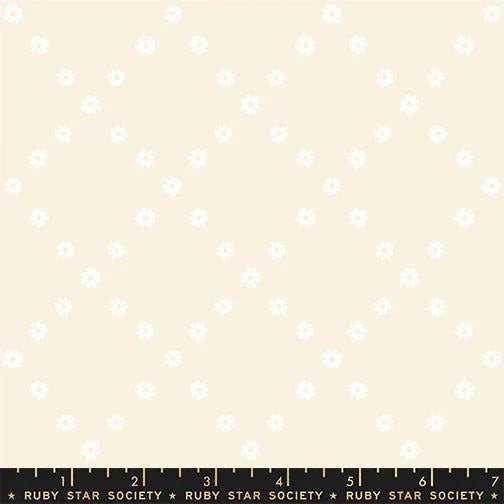 Best Day Ever by Melody Miller - White on Natural RS 0107 11 - Half Yard - Modern Fabric Shoppe