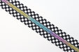 Black and White Checkerboard- #5 Rainbow Nylon Coil Zipper Tape - Modern Fabric Shoppe