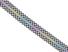 Black and White Checkerboard- #5 Rainbow Nylon Coil Zipper Tape - Modern Fabric Shoppe