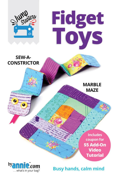 By Annie - Fidget Toys Jump Starters Pattern - Modern Fabric Shoppe