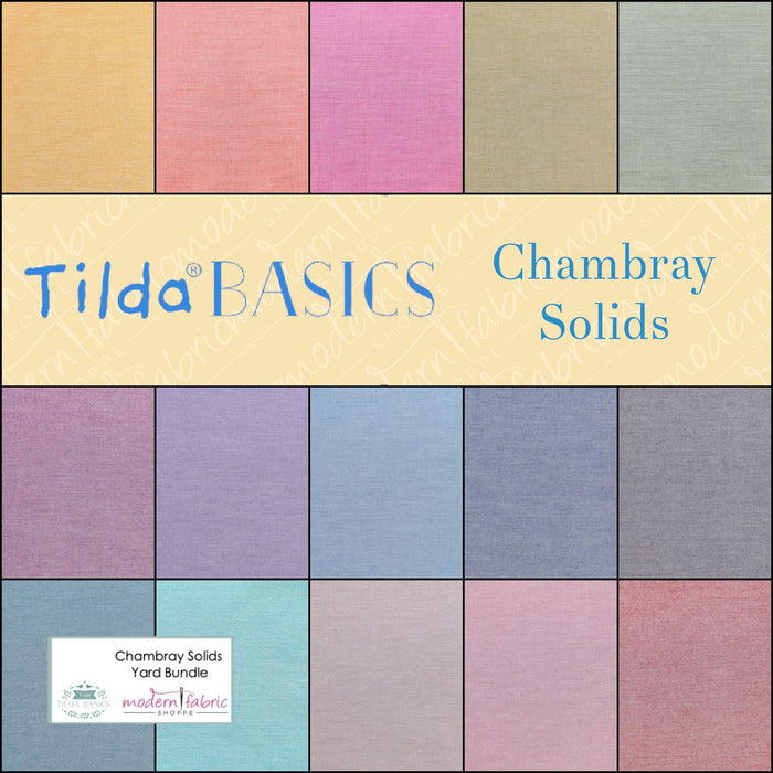 Chambray Basics by Tilda- Yard Bundle - Modern Fabric Shoppe