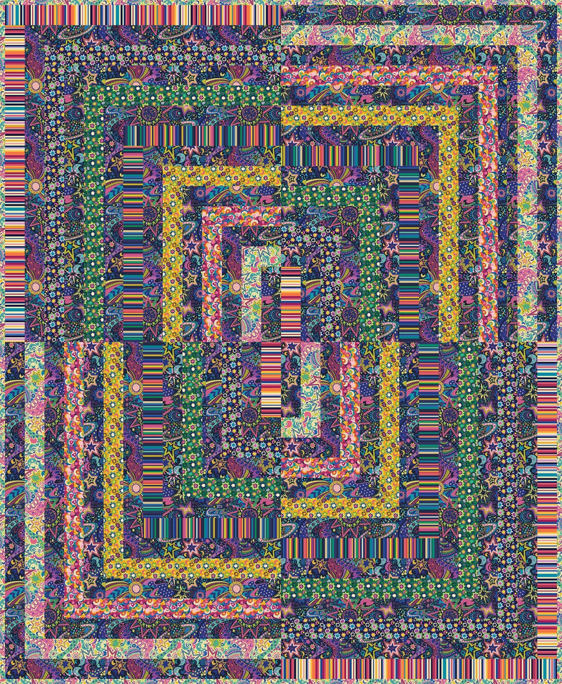 PRE-Order Sally Kelly- Cosmic Dream Quilt Kit featuring Cosmos- November 2026