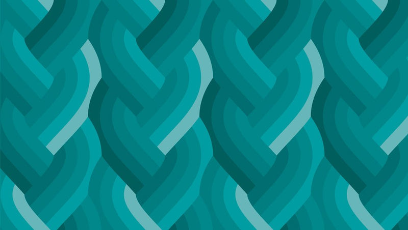Echo Braid by Emily Van Hoff - 42380 20 Teal - Half Yard - March 2026 - Modern Fabric Shoppe