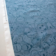 End Papers Vol. 2 by Charley Harper - CH - 300 - DENIM Half Yard - Modern Fabric Shoppe