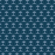 End Papers Vol. 2 by Charley Harper - Chickadee CH - 436 - DENIM Half Yard - Modern Fabric Shoppe