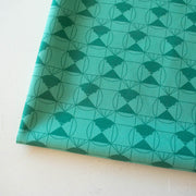 End Papers Vol. 2 by Charley Harper - Chickadee CH - 436 - LAGOON Half Yard - Modern Fabric Shoppe