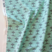 End Papers Vol. 2 by Charley Harper - Chickadee CH - 436 - SEAFOAM Half Yard - Modern Fabric Shoppe