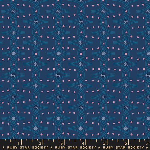 Endpaper by Jen Hewitt - Endpaper RS 6045 14 - Bluebell - Half Yard - November 2024 - Modern Fabric Shoppe