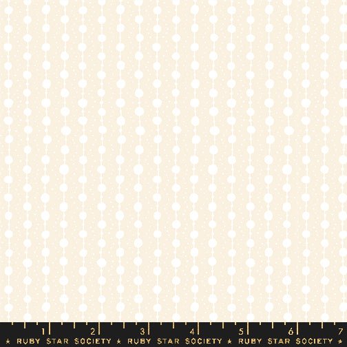 Endpaper by Jen Hewitt - Pearls RS 6047 11 - Natural - Half Yard - November 2024 - Modern Fabric Shoppe