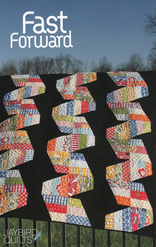 Fast Forward Quilt Pattern By Jaybirds Quilts - Modern Fabric Shoppe