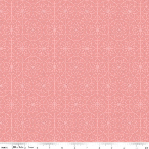 February 2026 - Order A Spoonful Of Sugar by Jennifer Long - Lace Parasol C17086 - SUGAR - Half Yard February 2026 - Modern Fabric Shoppe