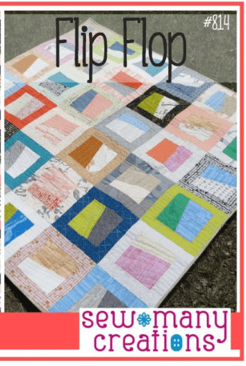 Flip Flop Quilt Pattern By Sew Many Creations - Modern Fabric Shoppe